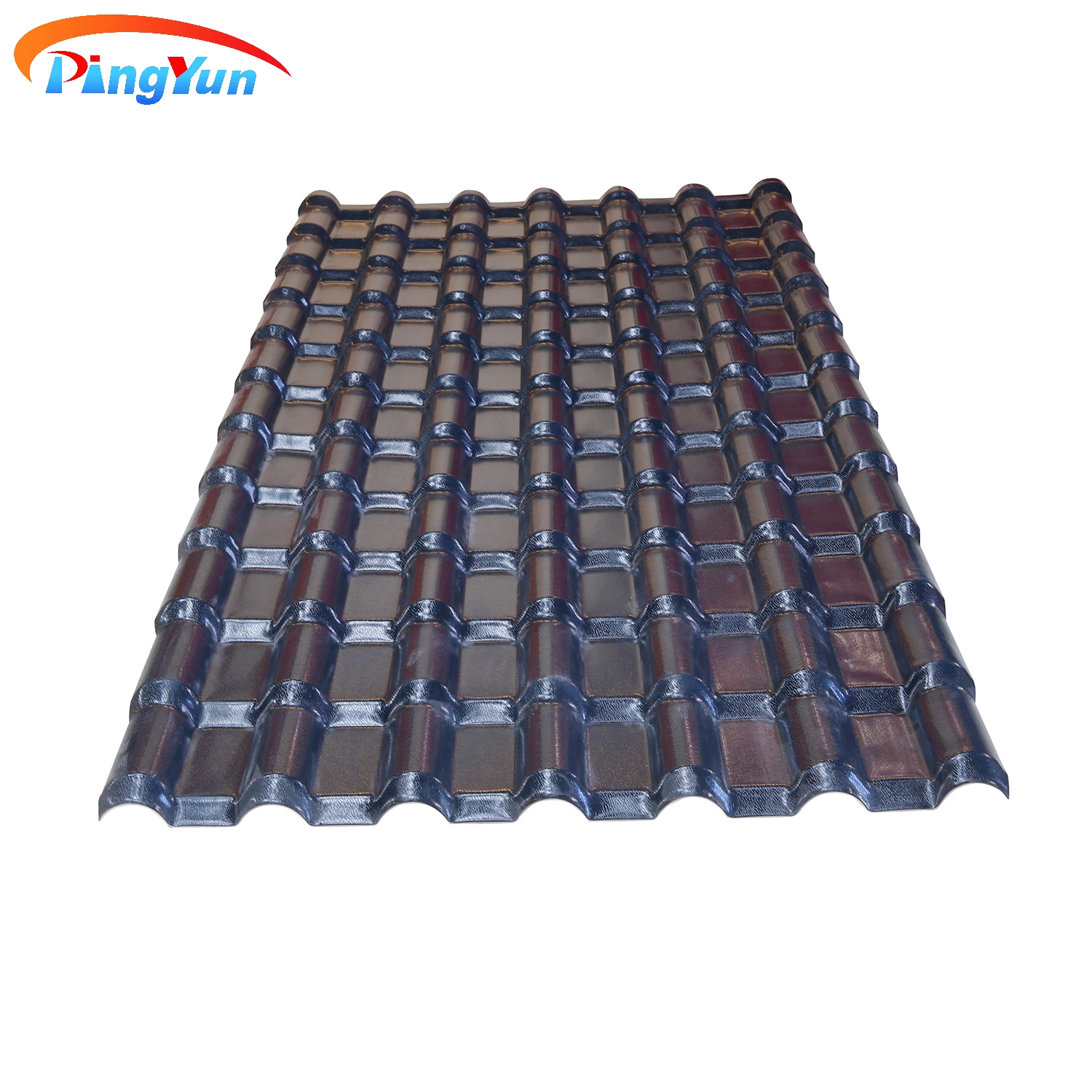 Anti Corrosive Plastic Roof Tile ASA PVC Corrug Roof Tile សម្រាប់វីឡា