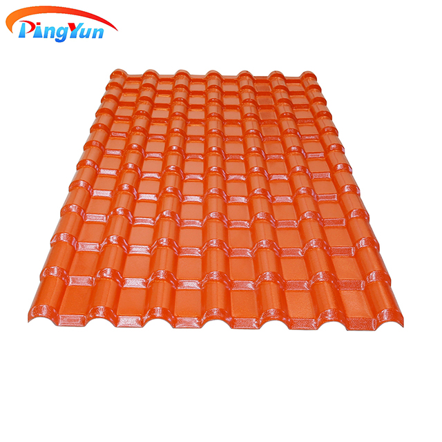 Pingyun Pavillion ឥដ្ឋក្រហម ក្បឿង PVC ដំបូល