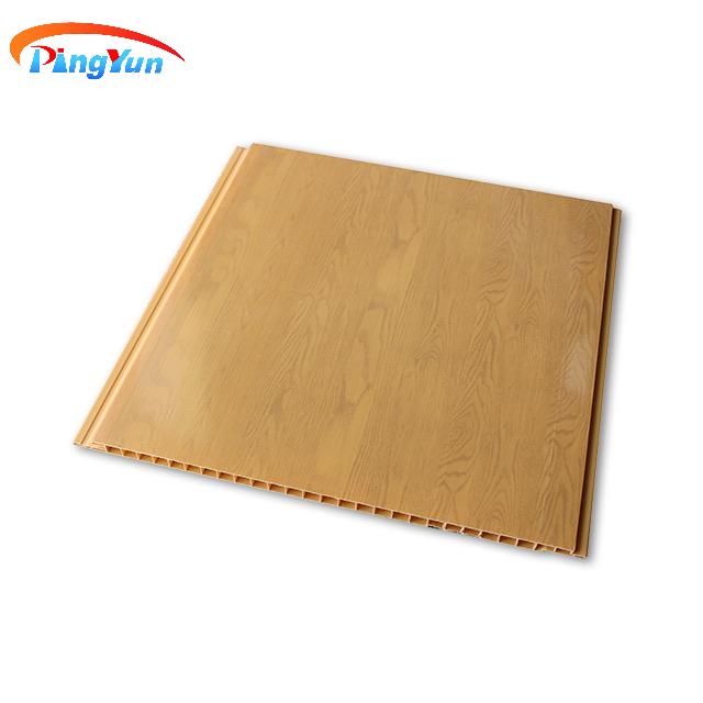 Garage Brown បន្ទះពិដាន PVC រួមបញ្ចូលគ្នា