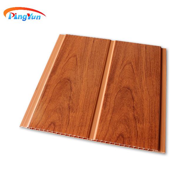 Wood Easy Clean បន្ទះពិដាន PVC សម្រាប់សាល