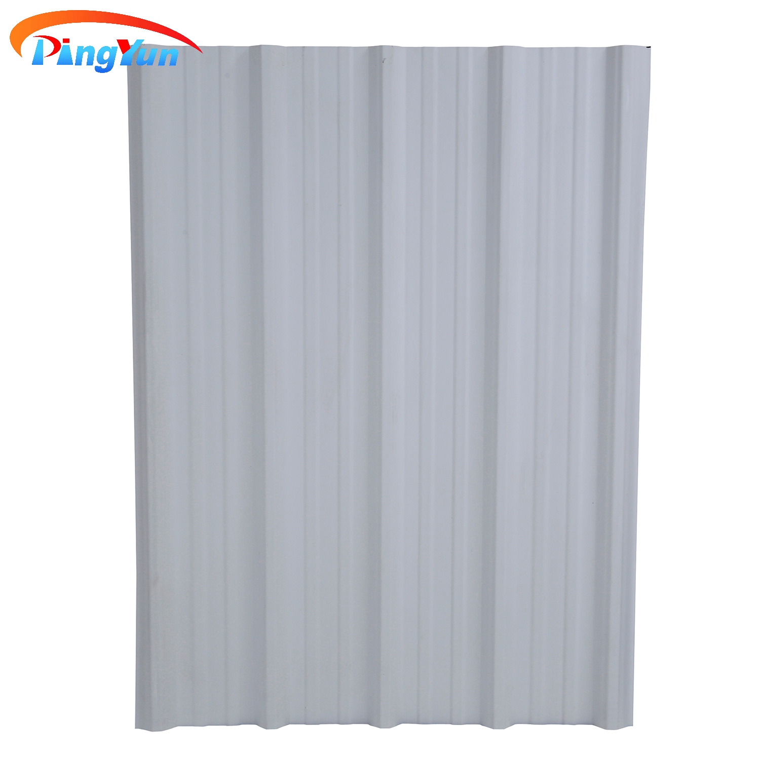 សន្លឹកដំបូល PVC Trapezoidal ដ៏ពេញនិយមរបស់ប្រទេសកូឡុំប៊ី t1070 pvc ក្បឿងដំបូលជ័រសម្រាប់ឃ្លាំងឧស្សាហកម្ម