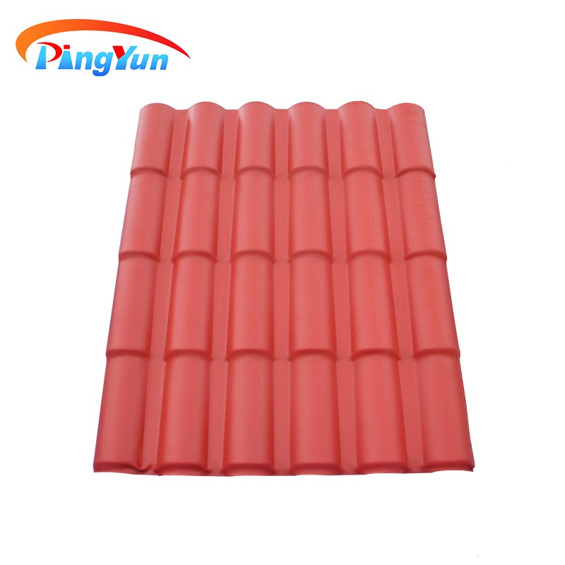 ផ្ទះលំនៅដ្ឋាន ប្រក់ក្បឿង PVC ដំបូលប្រក់ក្បឿង