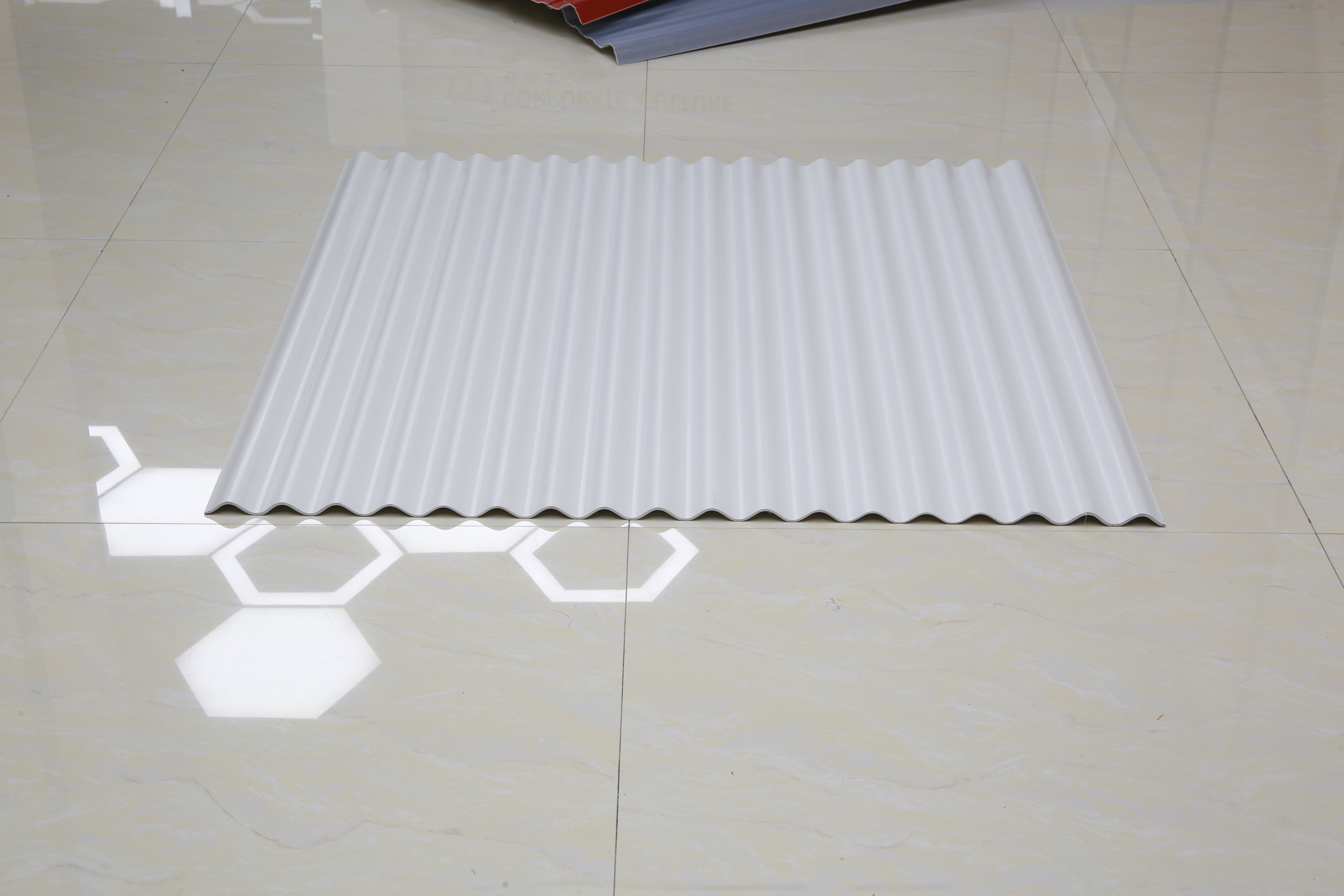 ថោកជាង samll wave pvc ក្បឿងដំបូលជ័រ អាមេរិកខាងត្បូង asa upvc roof sheet for fatory