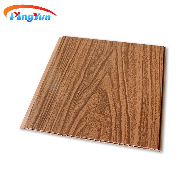 Garage Brown បន្ទះពិដាន PVC រួមបញ្ចូលគ្នា