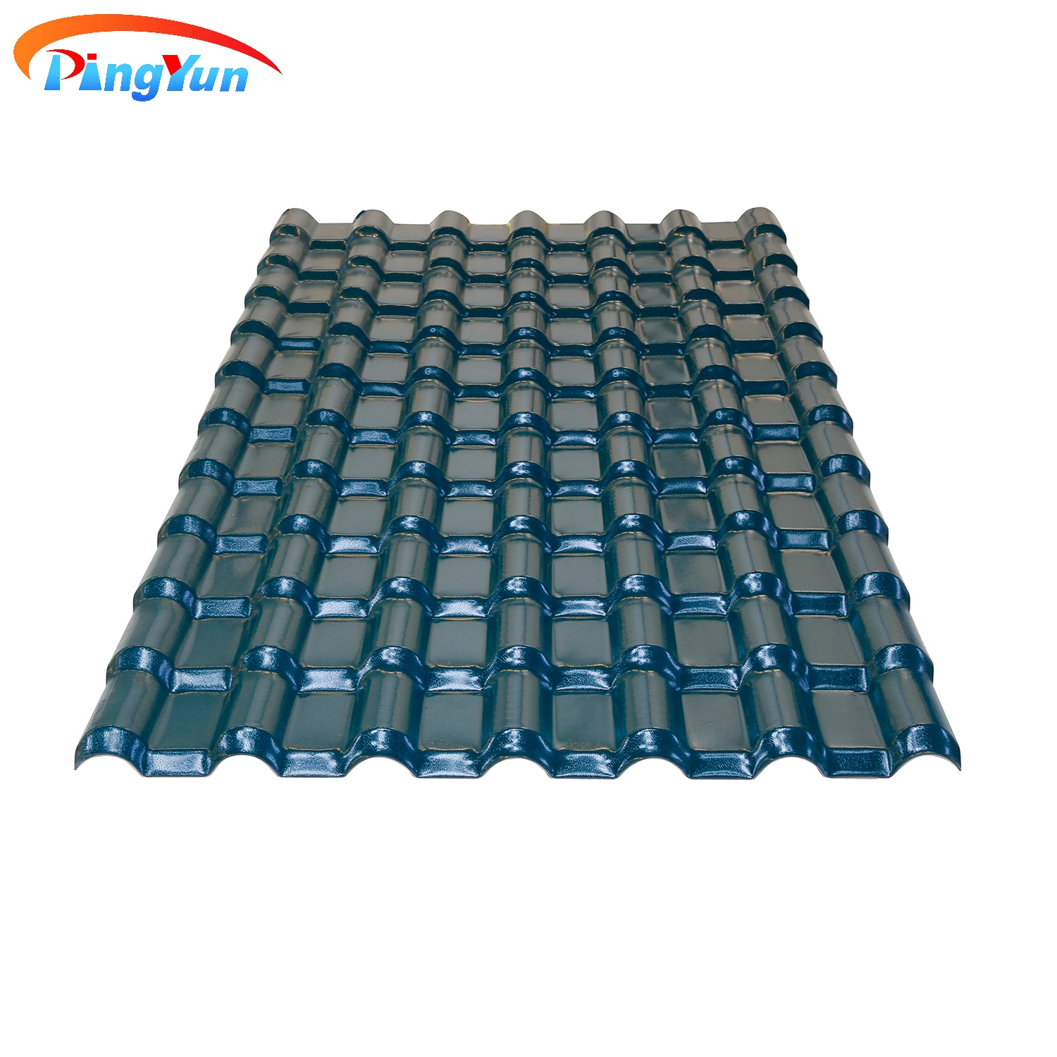 Anti Corrosive Plastic Roof Tile ASA PVC Corrug Roof Tile សម្រាប់វីឡា